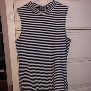 Striped bodysuit